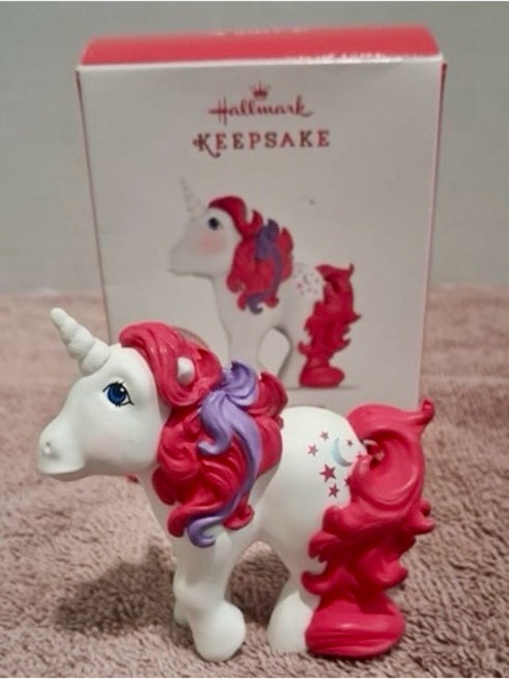 RARE HTF Vintage My Little Pony Moondancer Ornament